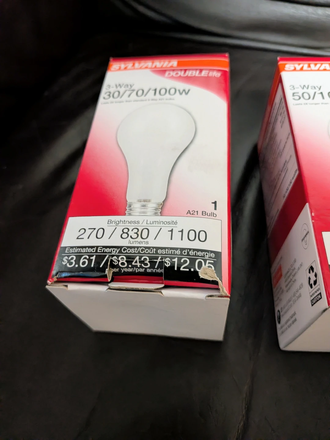 SYLVANIA   DOUBLE  Lite  3-Way Light Bulbs. - photo 2