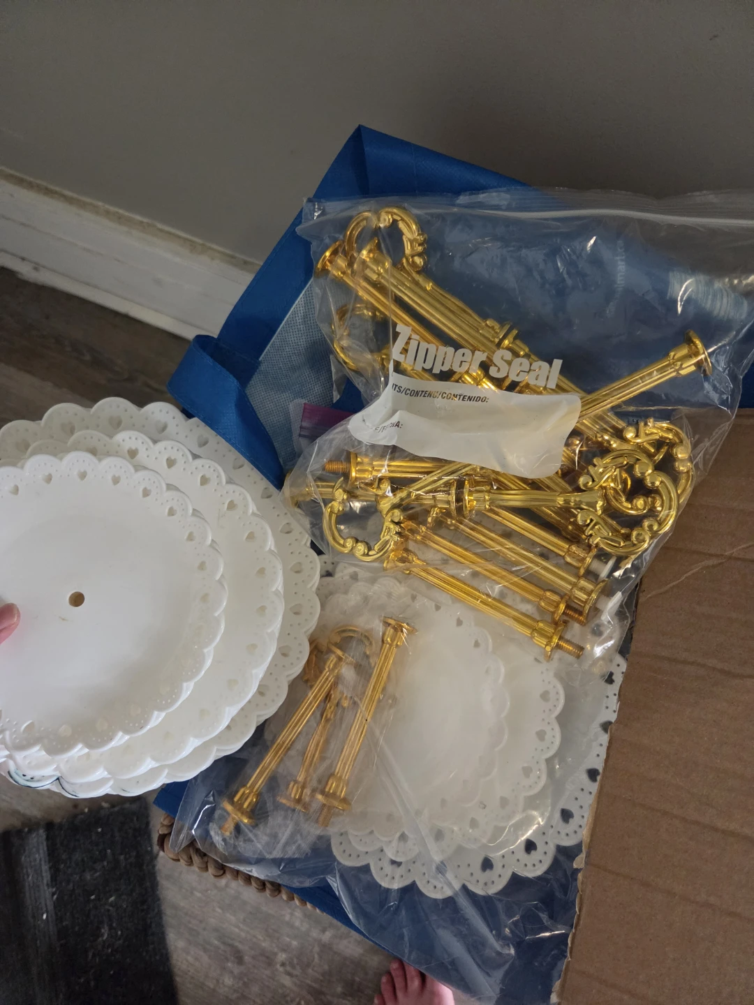 3-Tier Cake Stand Hardware Set
