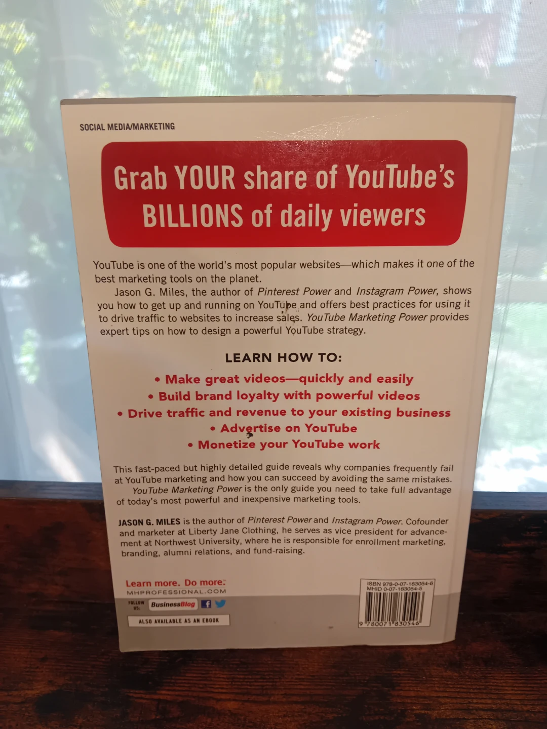 YouTube Marketing Power by Jason G. Miles Book - photo 2