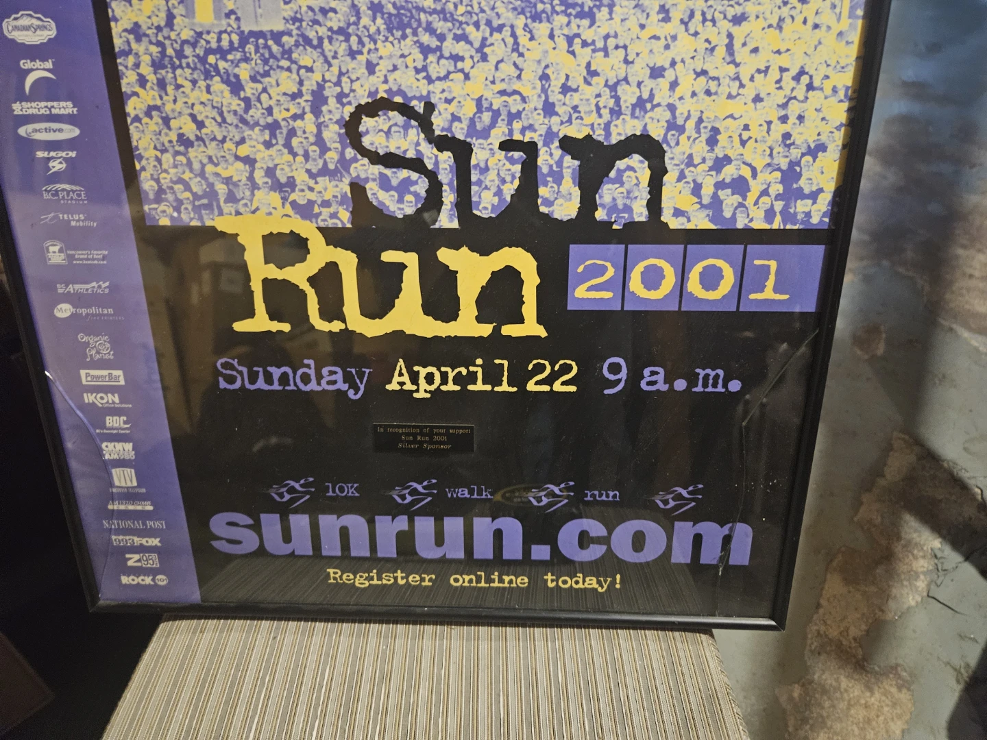 The Vancouver Sun Run 2001 Poster - photo 2