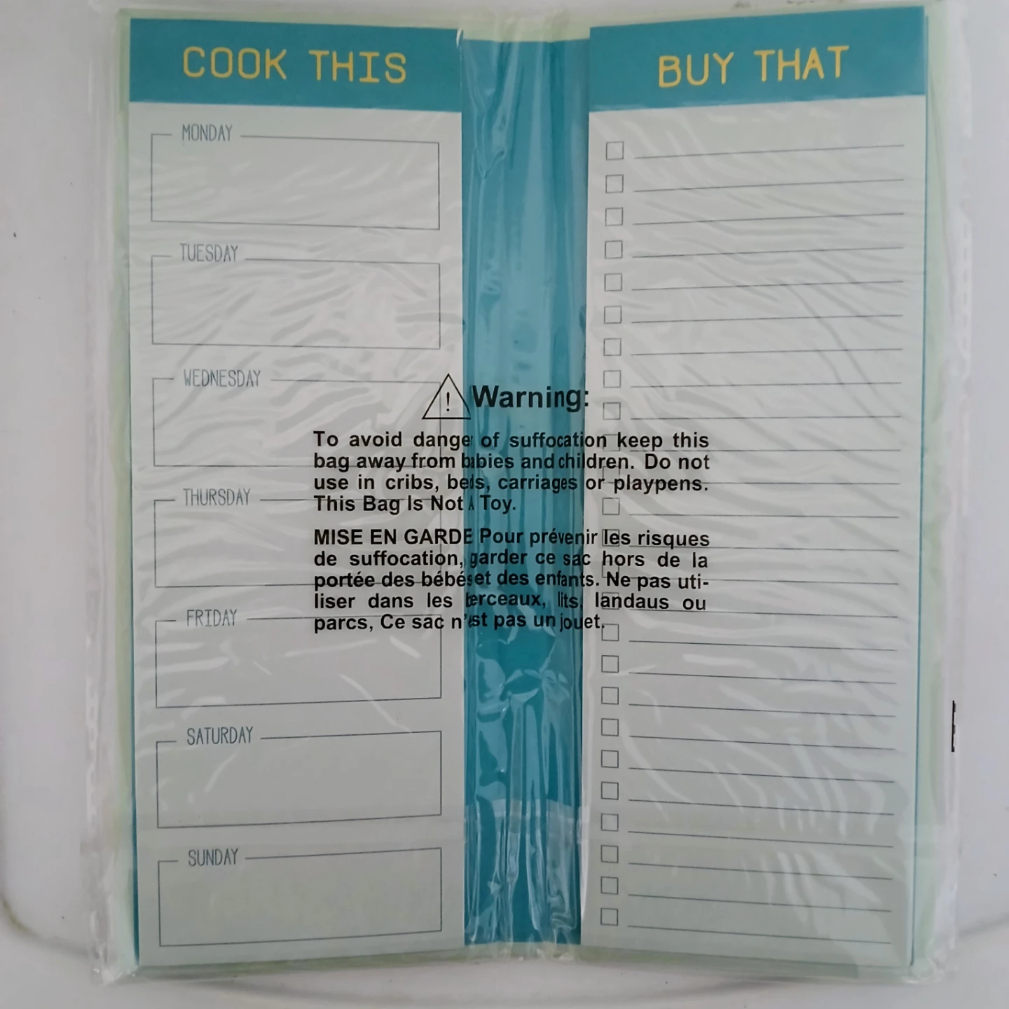Market List Portable Meal Planner ⚽ - photo 2