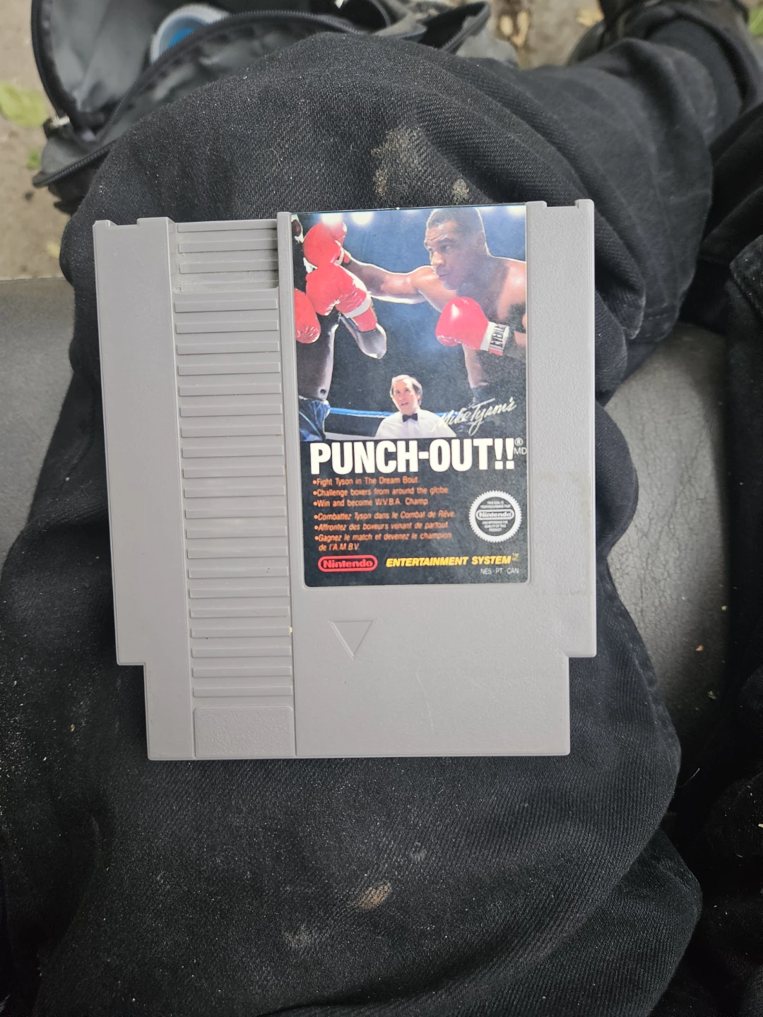 Nintendo Punch-Out!! NES Game Cartridge