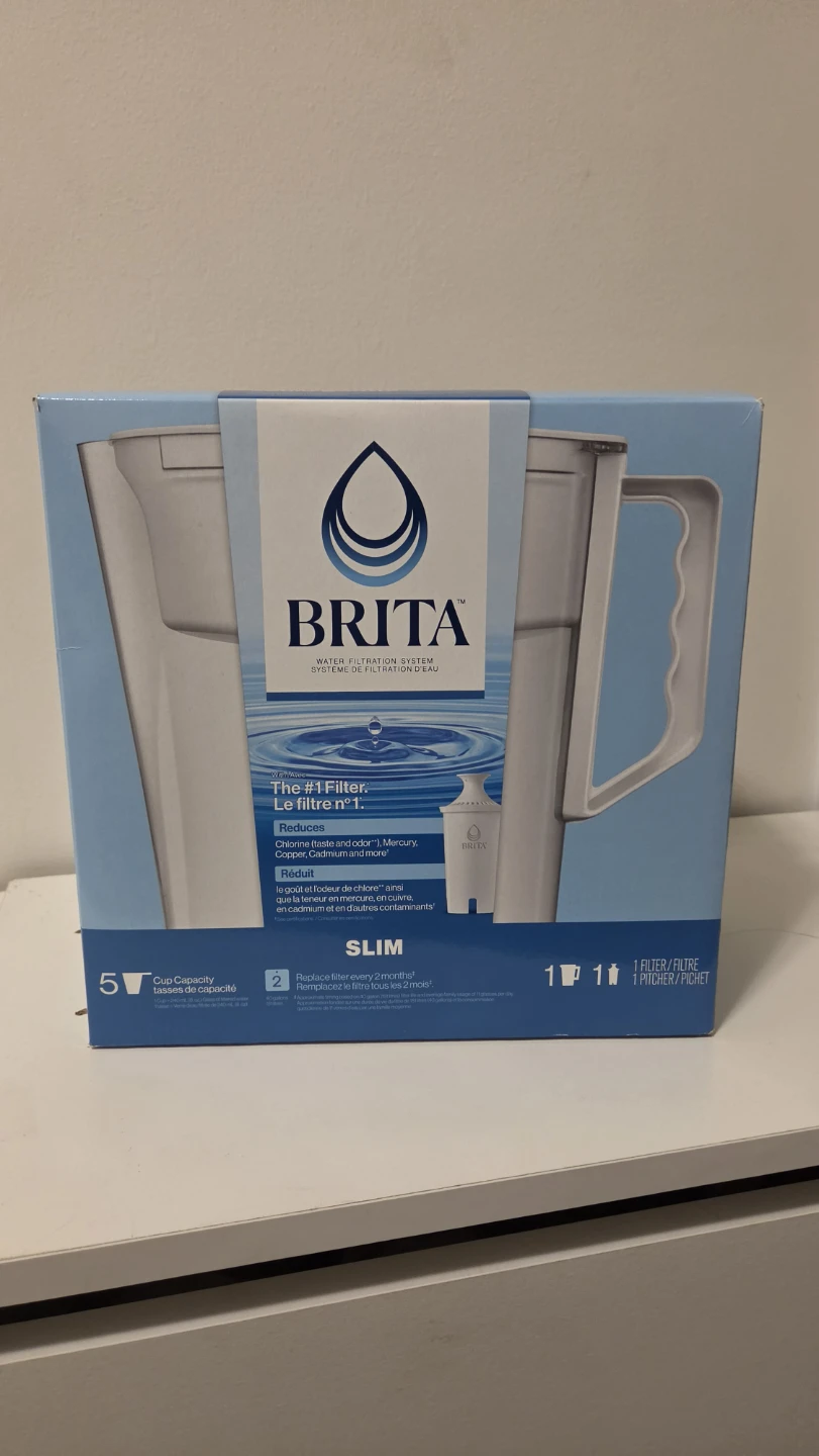 Brita Slim Water Filter Pitcher