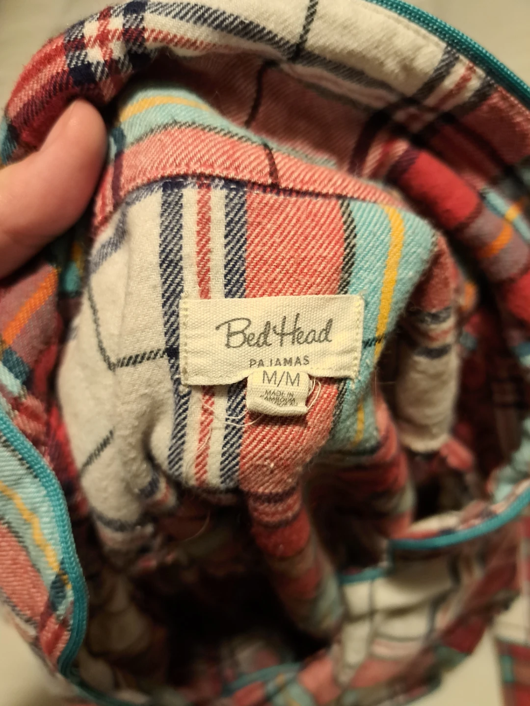 BedHead Plaid Pajama Top M/M - photo 5