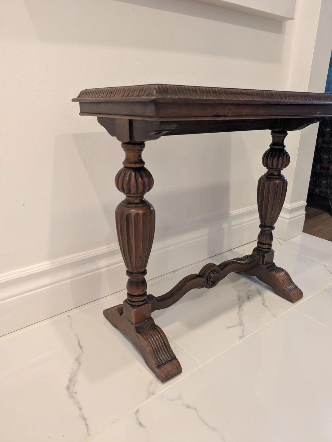 Beautiful Wood Console side Table