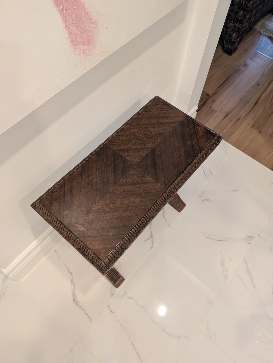 Beautiful Wood Console side Table - photo 4