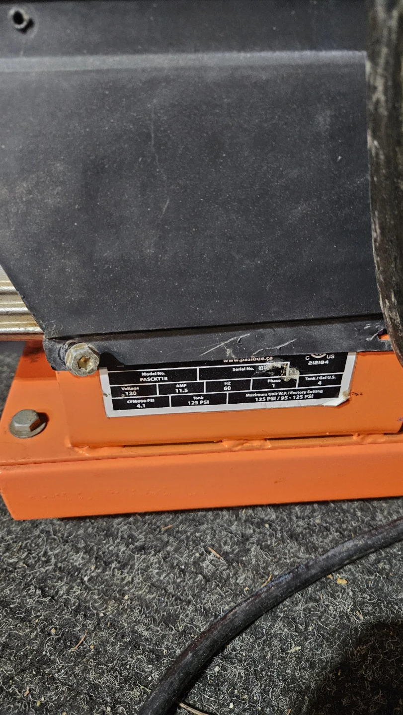 Paslode Power Station Air Compressor - photo 5