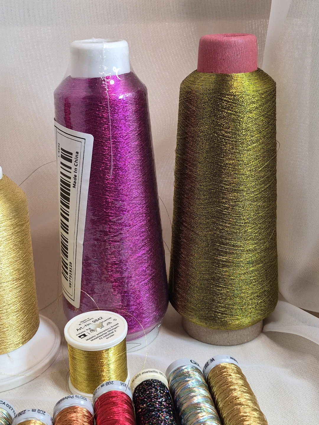 Mix Misc Lot of 20 Thread Rolls 90% - photo 5