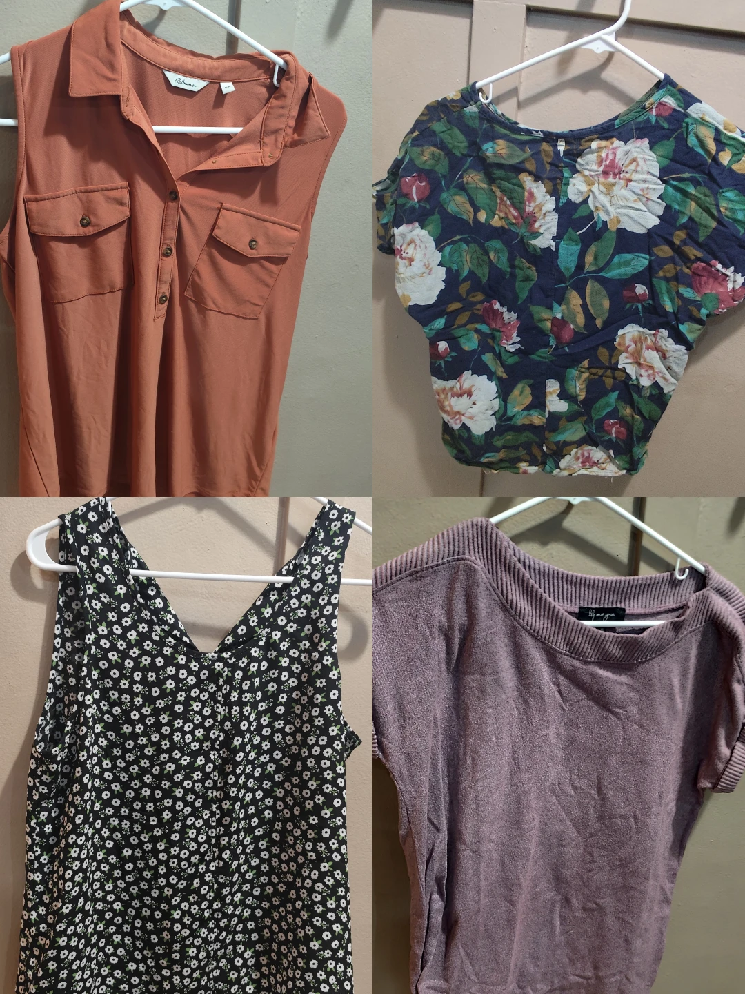 Summer tops medium size