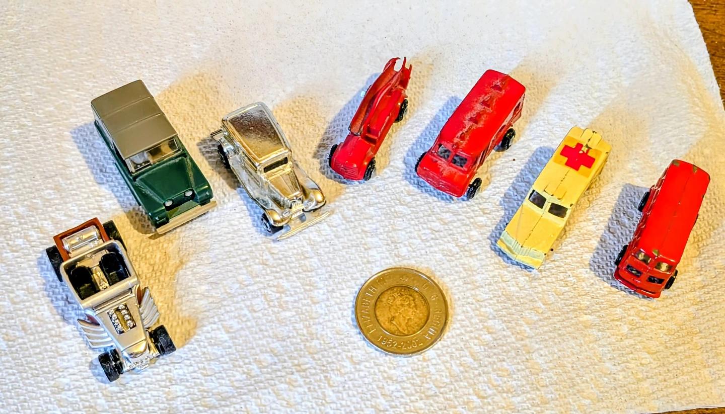 Collection of 7  Miniature Toy Cars - photo 2