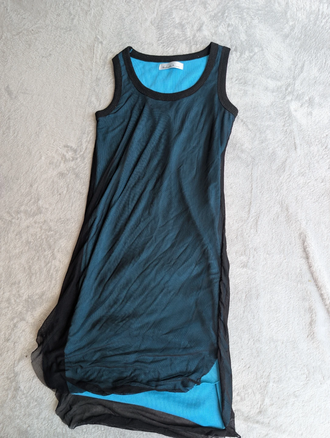 ⚽Mesh Overlay Dress - photo 2