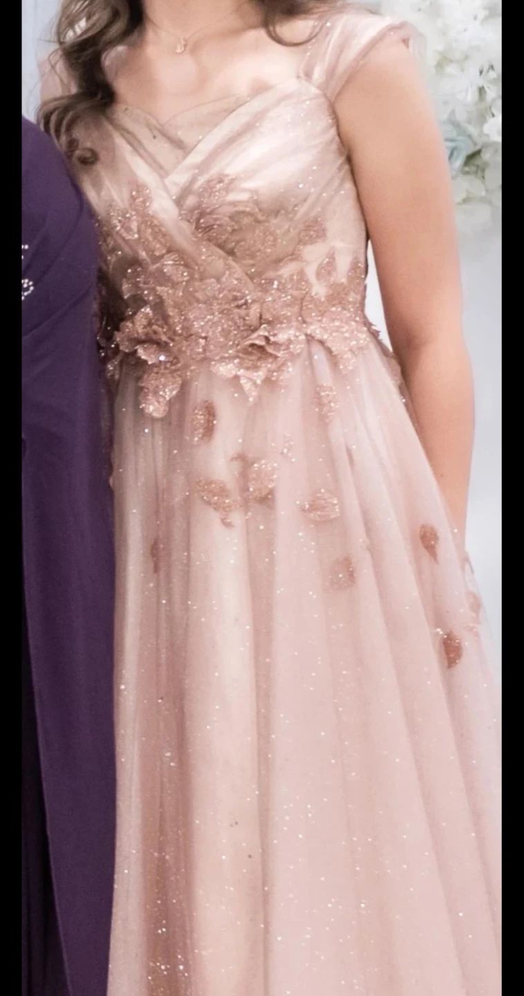 Sparkly Pink Formal Dress ⚽️