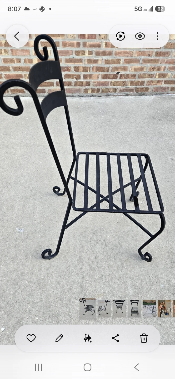 Iron chairs - photo 5