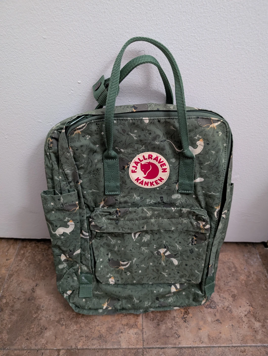 Fjallraven Kanken Backpack Limited Edition Rare Green 13"