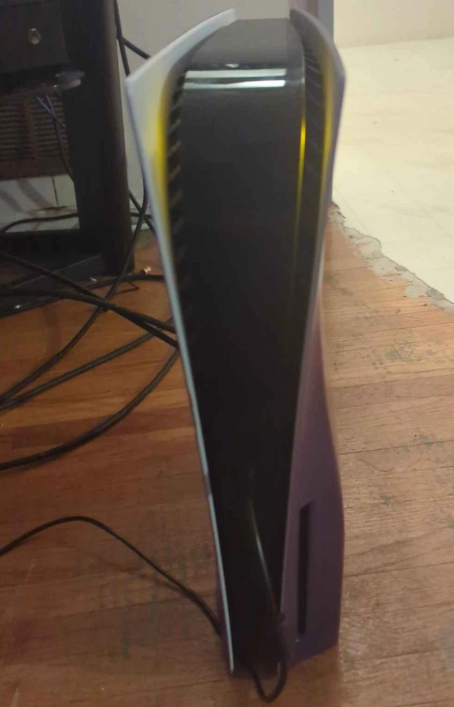 Custom Painted PS5 Console - Black & Purple