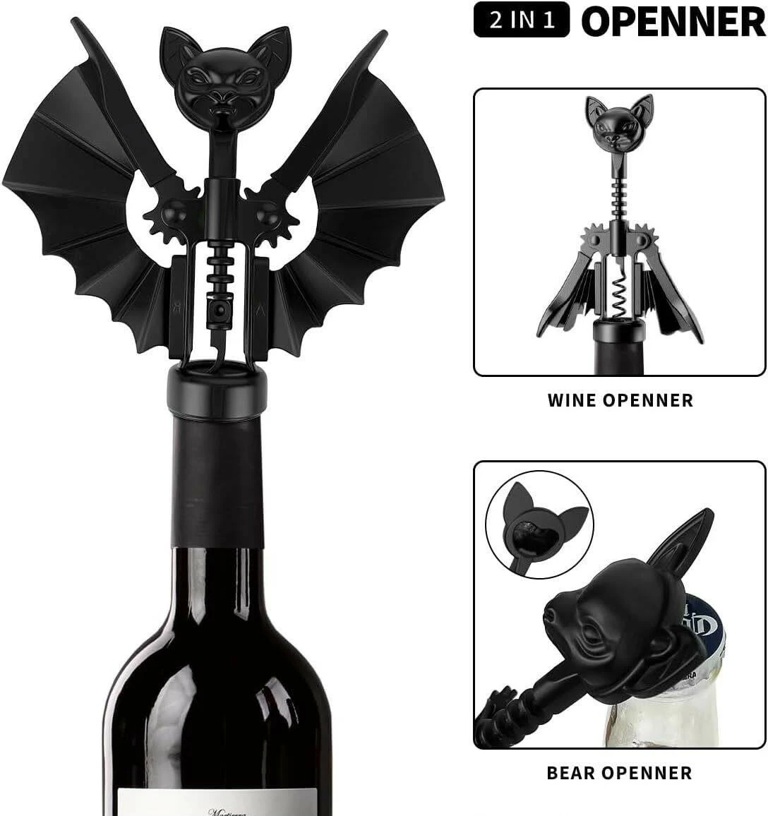 Pandahero 2-in-1 Bat Wine & Beer Opener - photo 2