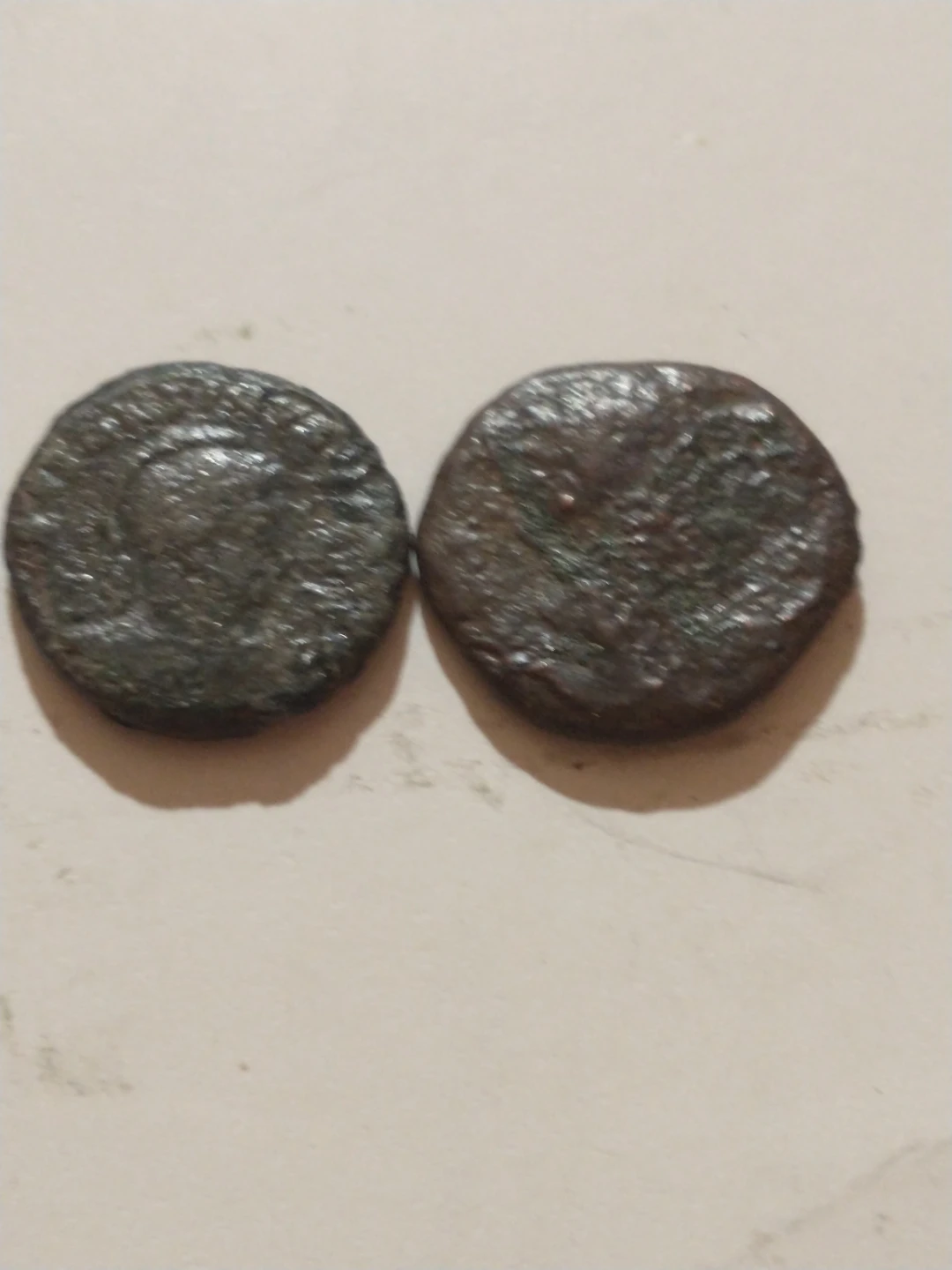 Ancient Roman bronze coin lot #1 most circa 3rd century - photo 2
