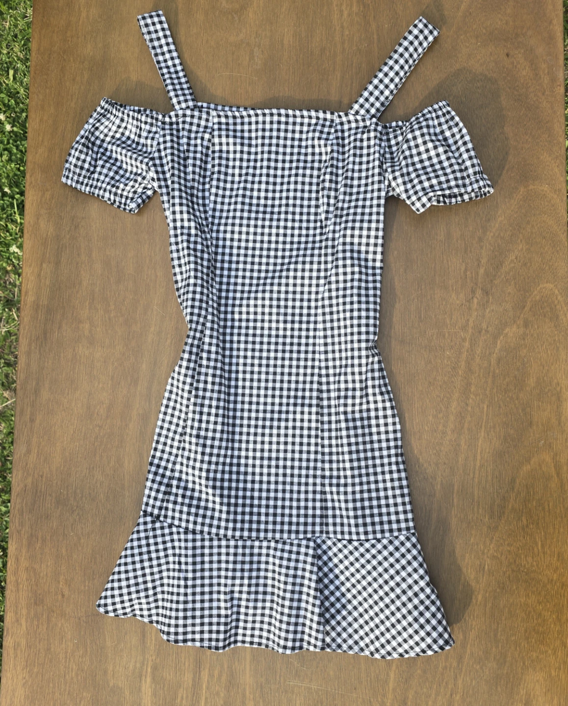 Summer Off Shoulder Mini Dress, Womens Summer dress (M) - photo 3