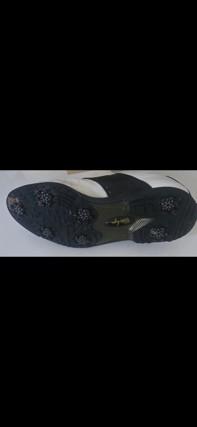 White & Black Golf Shoes with GORE-TEX - photo 4