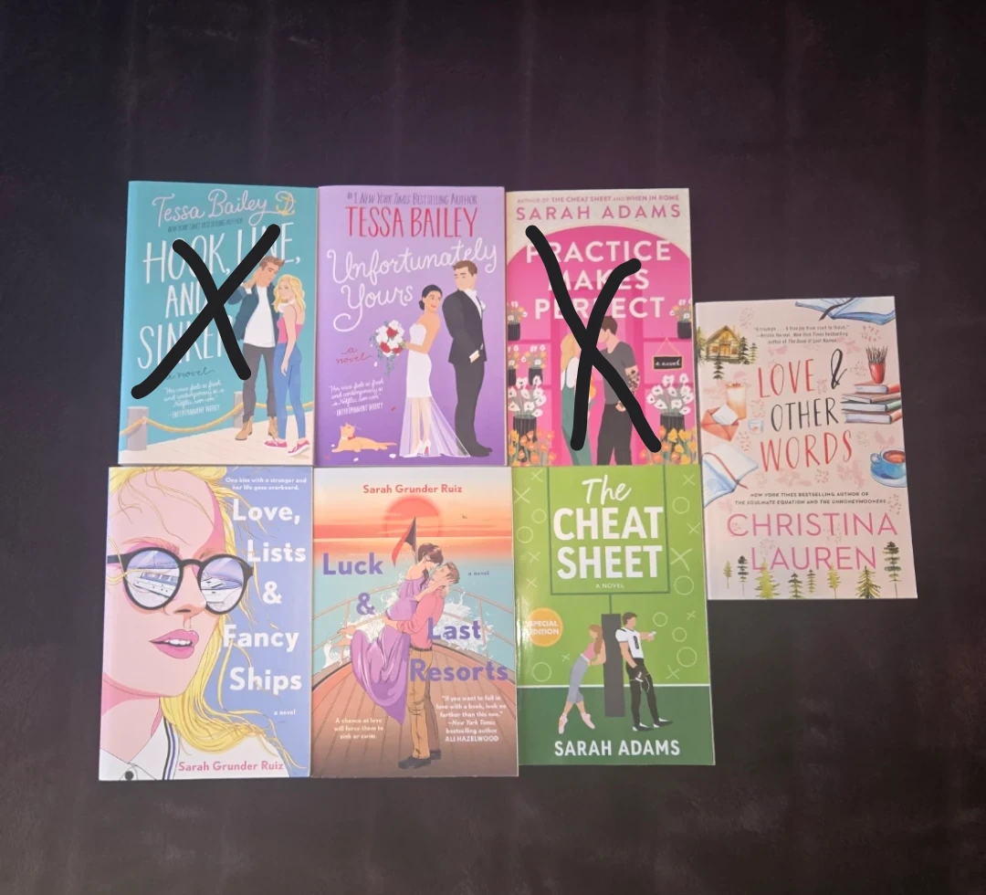 📚 Various Romance Books ($5-$10)