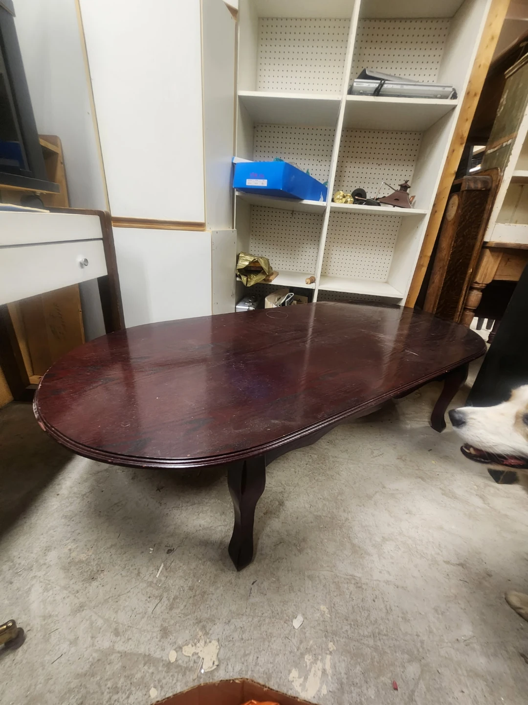 Dark Wood Coffee Table