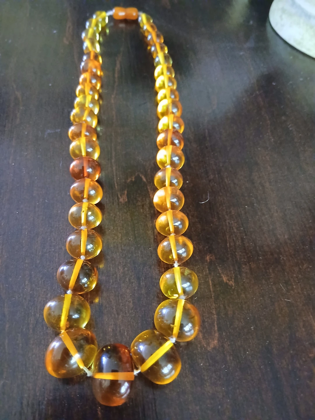 Amber Bead Necklace - photo 2