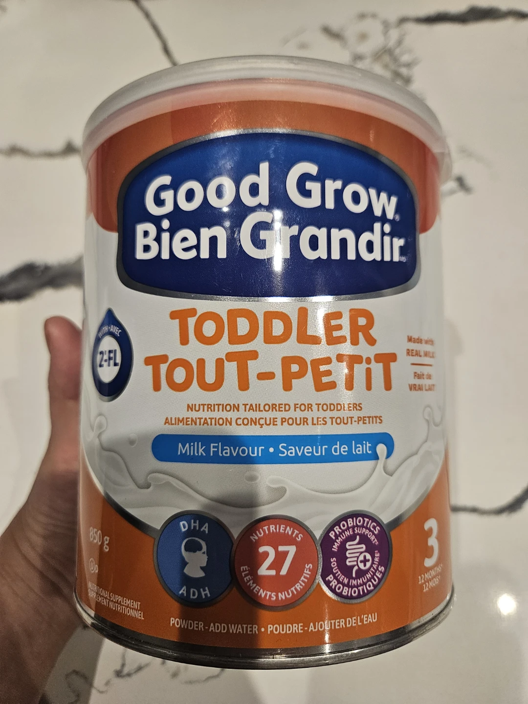 Good Grow Bien Grandir Toddler Formula - Milk Flavour