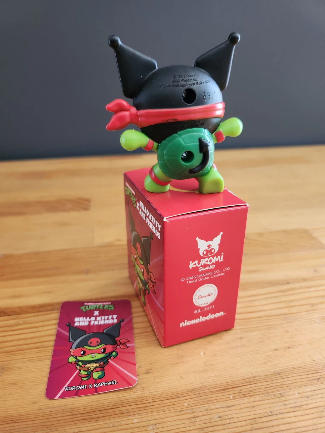 Sanrio Hello Kitty & Friends x TMNT Kuromi Raphael 2025 - photo 4