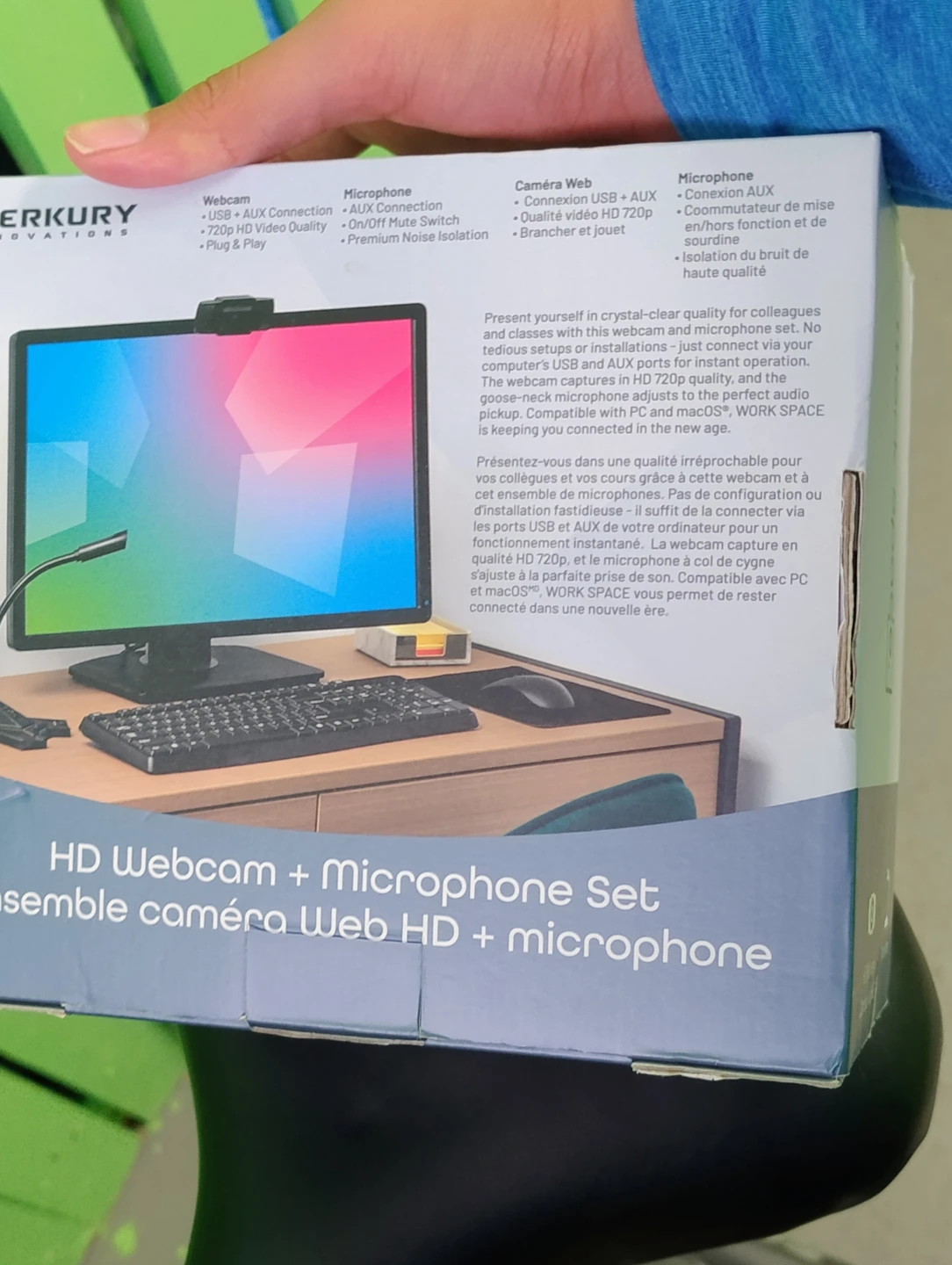 Merkury Innovations HD Webcam + Microphone Set - photo 2