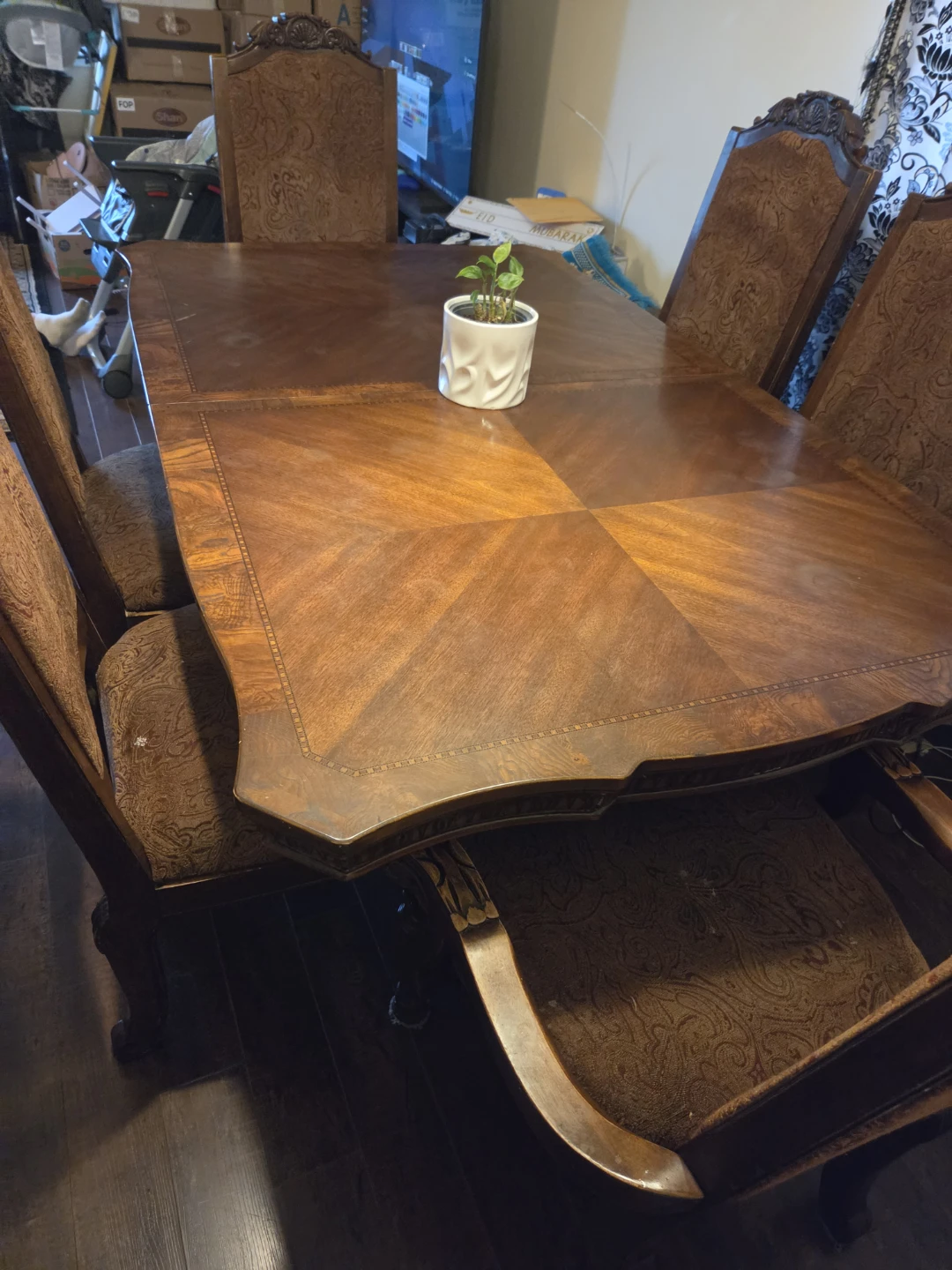 Dining Table Set with 6 Chairs - photo 5