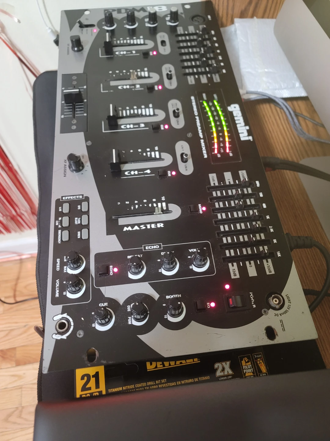 Gemini PDM18 DJ Pre-Amp Mixer Sampler - ElectrO - photo 2