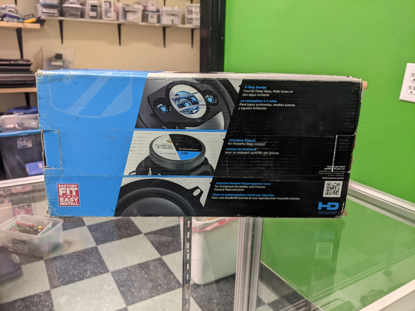 Scosche 5.25" 4-Way Car Speakers