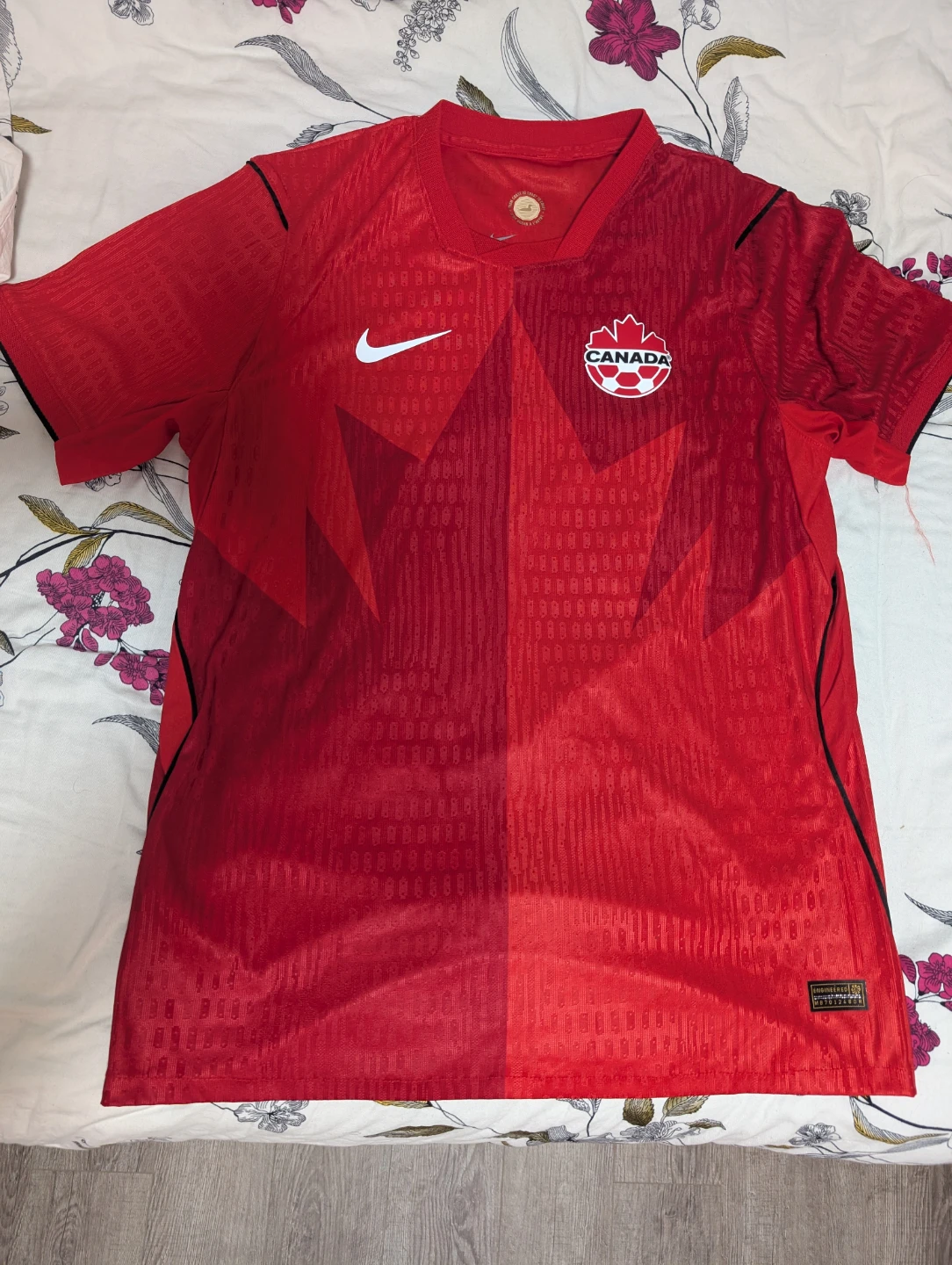 Nike Canada Soccer Jersey - Red - Size L
