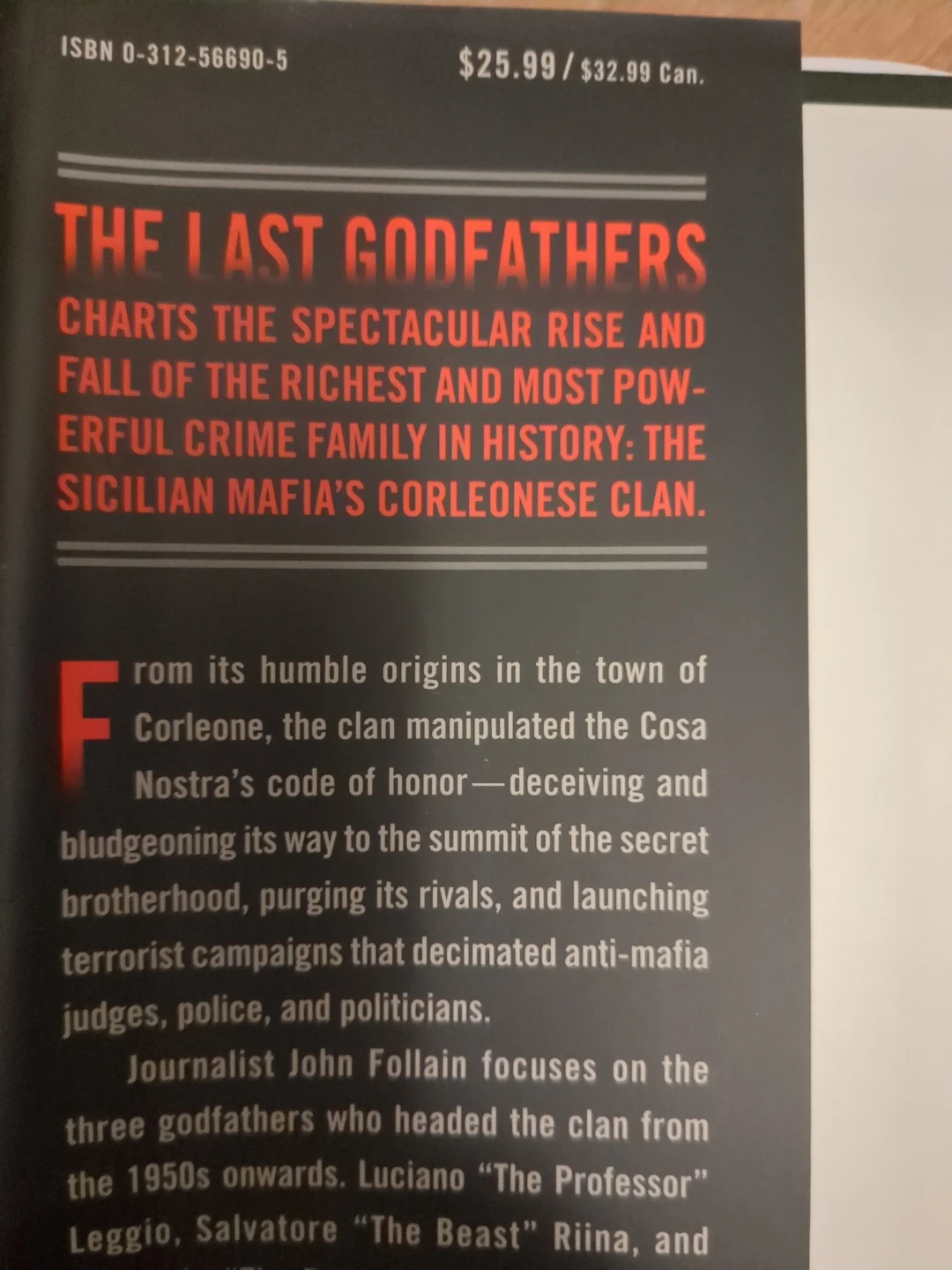 The Last Godfathers - Author: John Follain - photo 4