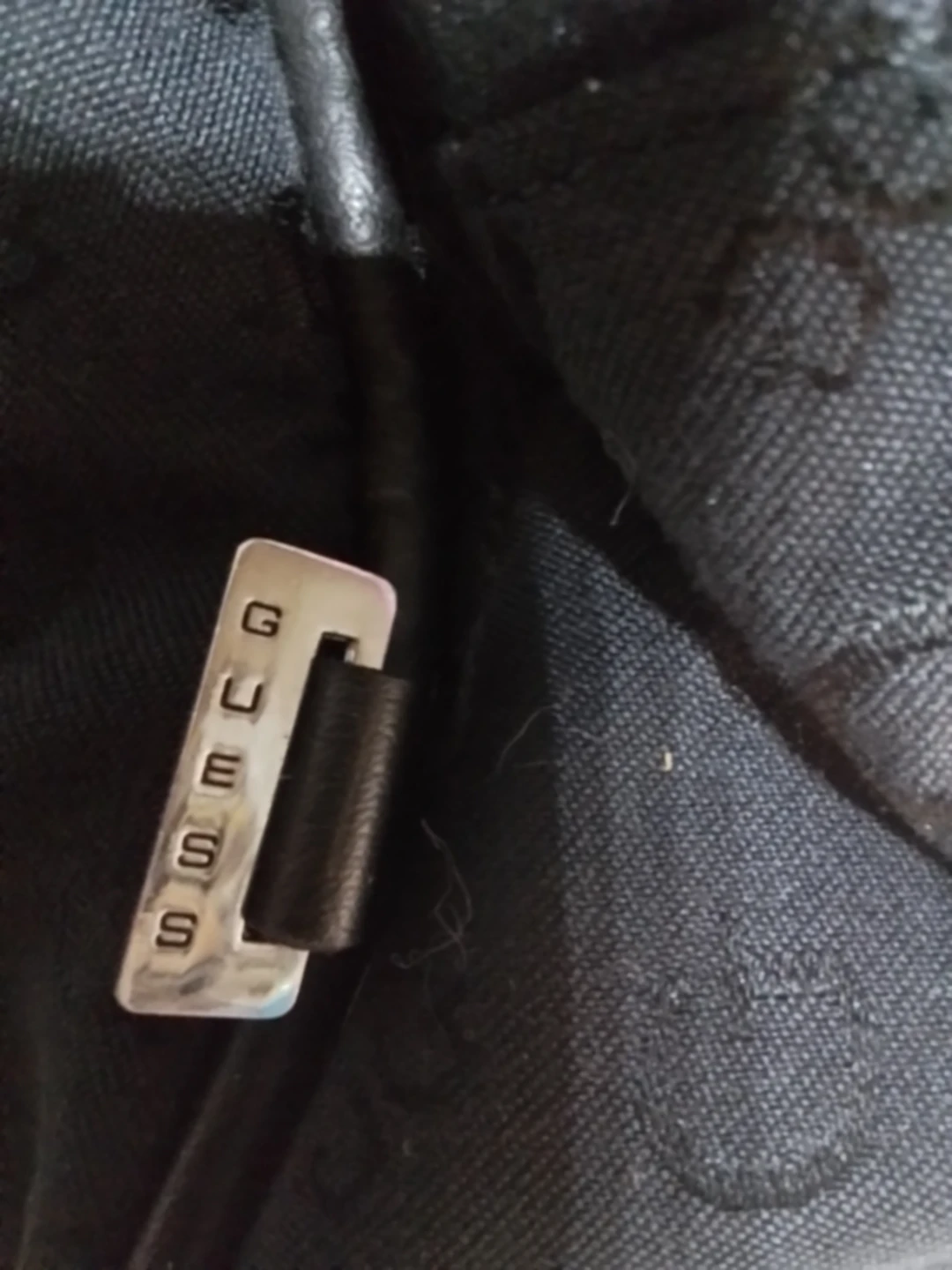 Guess Monogram Duffle Bag - Black - photo 4