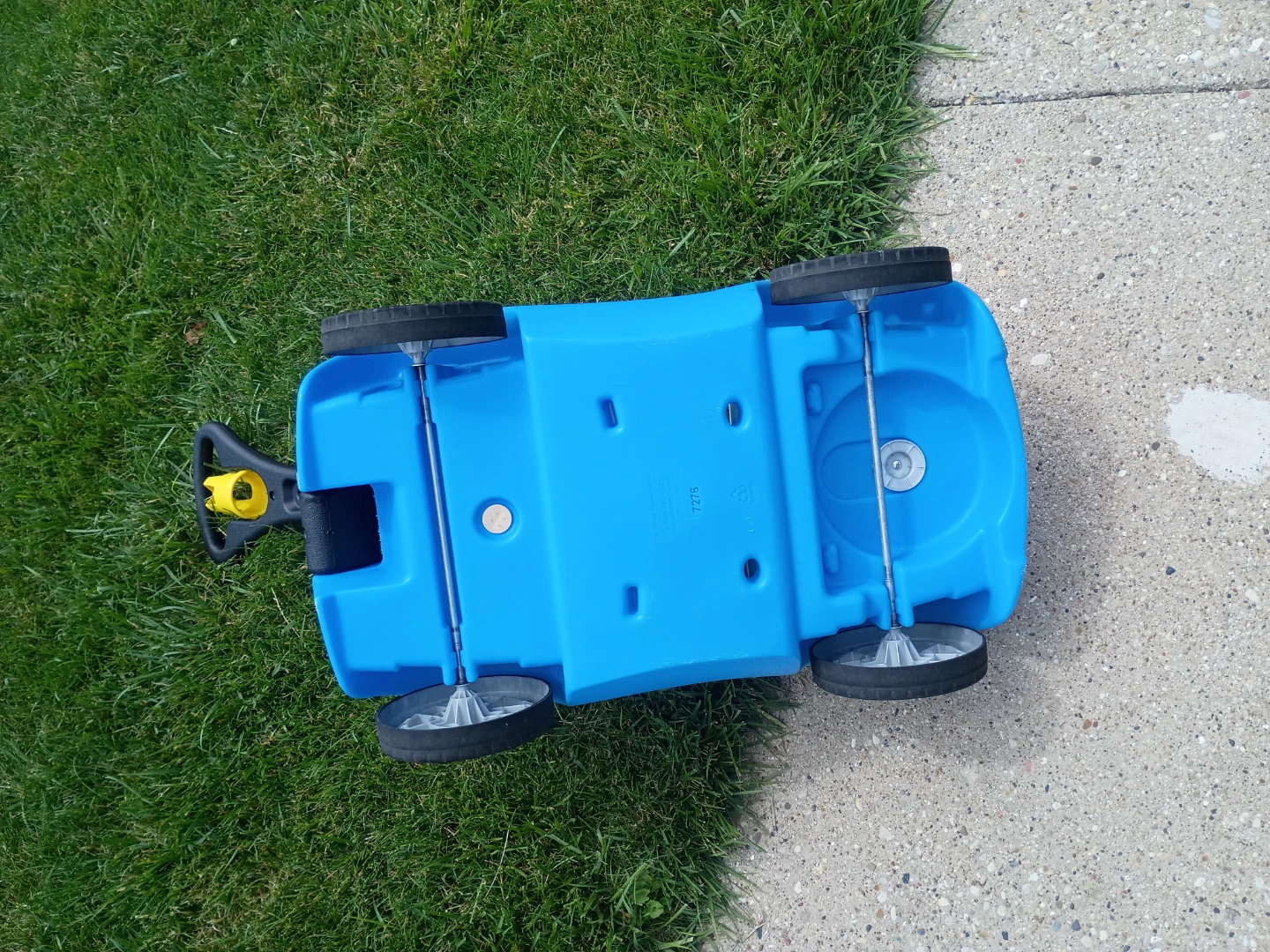 Blue Ride-On Toy Car with Push Handle - photo 4