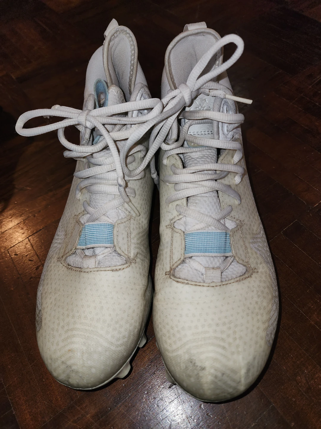 White New Balance Lacrosse Cleats Mens Size 7.5. *EUC* ⚽ - photo 3