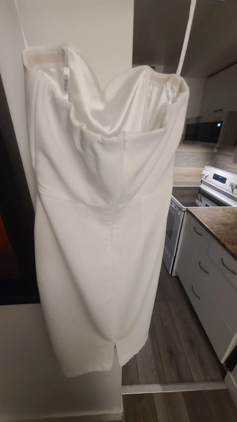 -Classy White Dress - photo 5