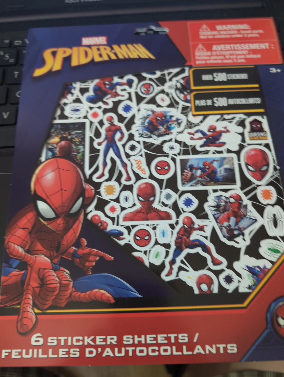Marvel Spider-Man Sticker Sheets
