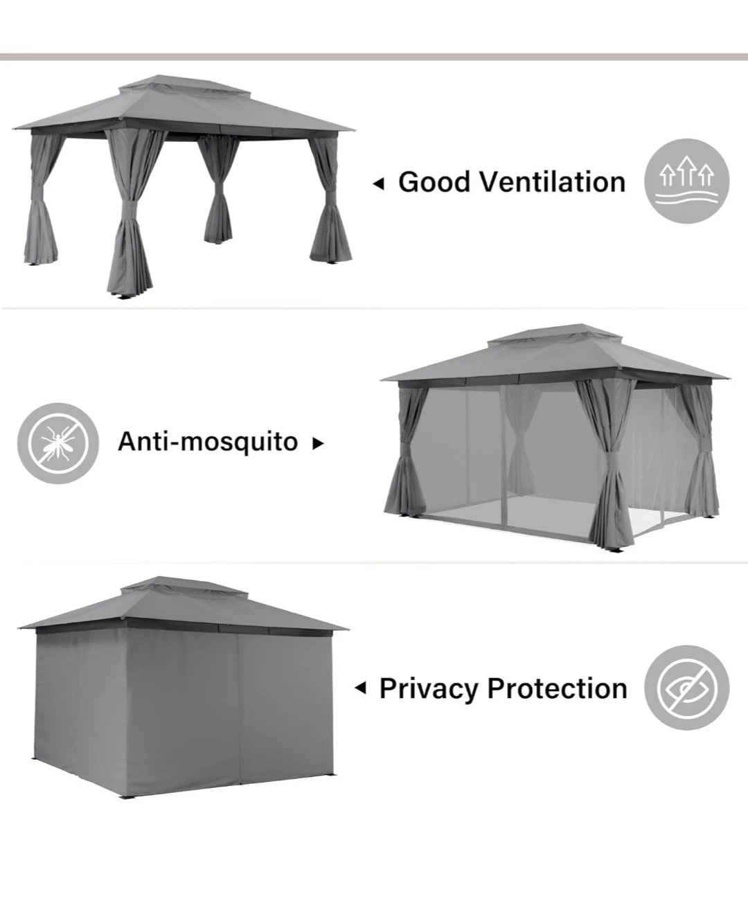 10x13 FT Patio Gazebo - photo 2