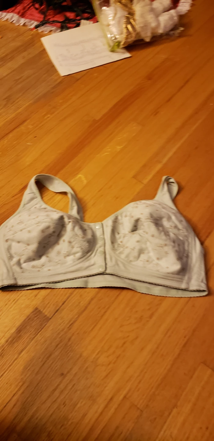 Women's Floral Print Front-Closure Bra - photo 3