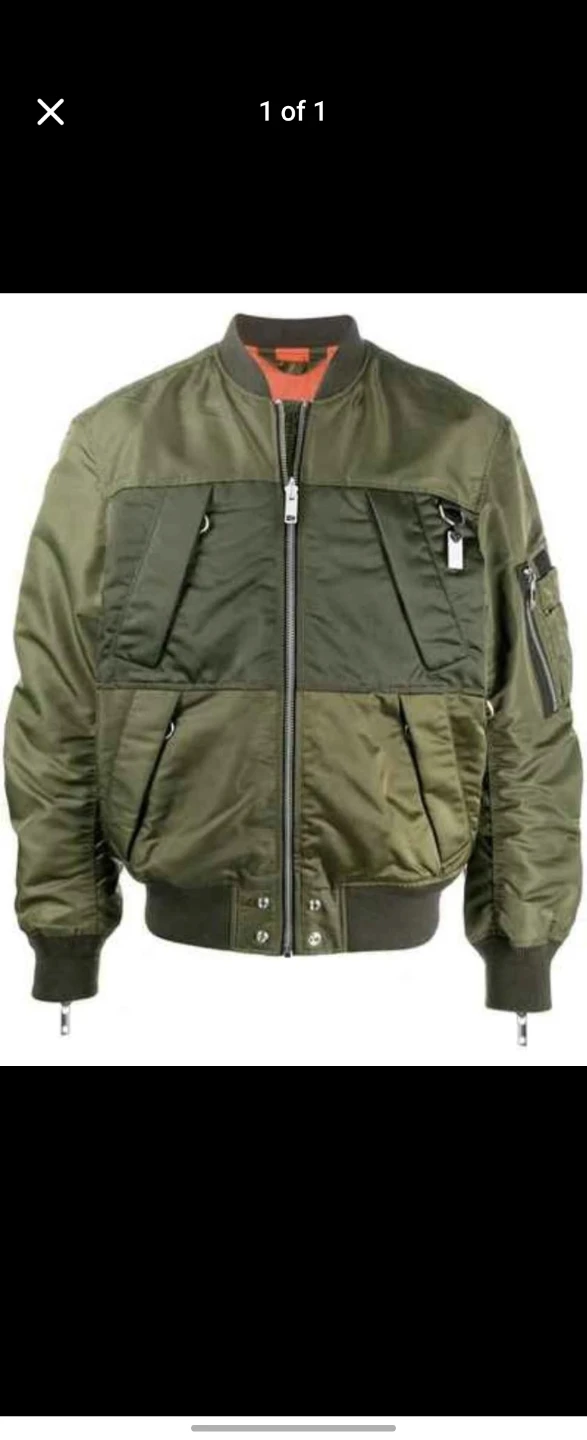 Diesel Bomber Jacket - Olive Green