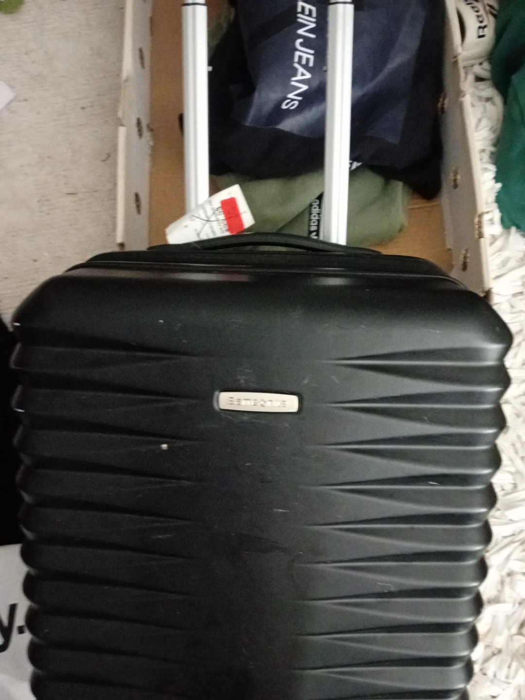 Black Hard-Shell r Suitcase  by samsonite tags still on $125 - photo 3