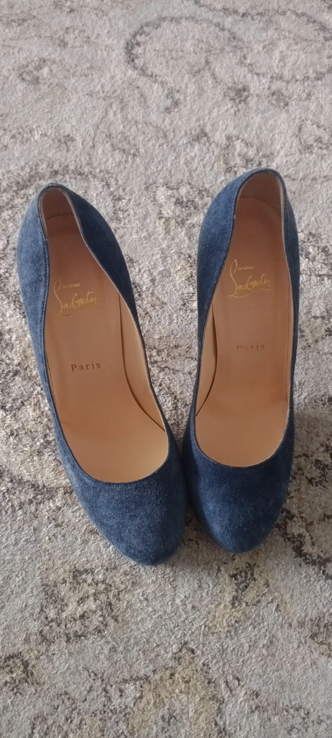 Christian Louboutin Suede Heels