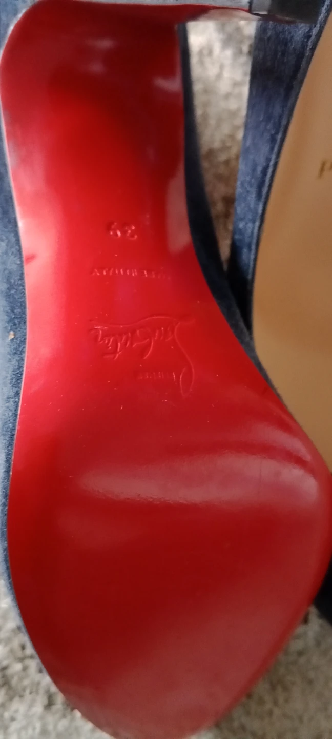 Christian Louboutin Suede Heels - photo 3