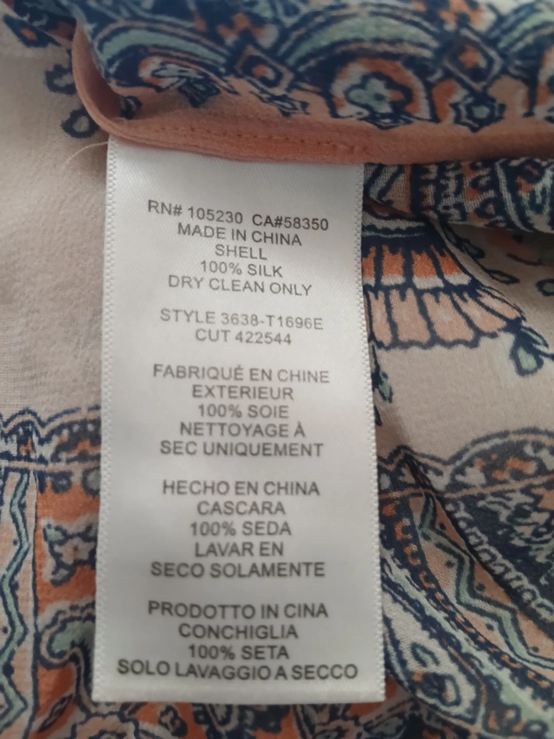 Joie Floral Silk Blouse XS - photo 3