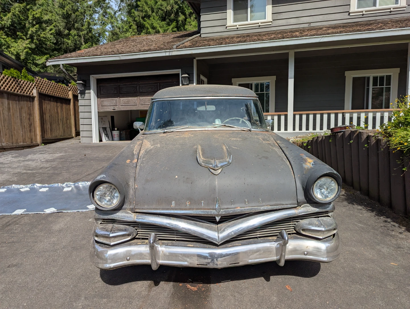 1956 two-door meteor station wagon