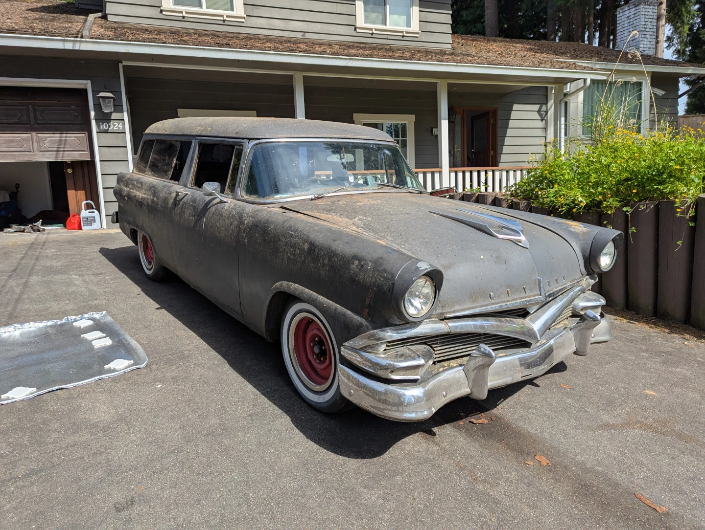1956 two-door meteor station wagon - photo 2