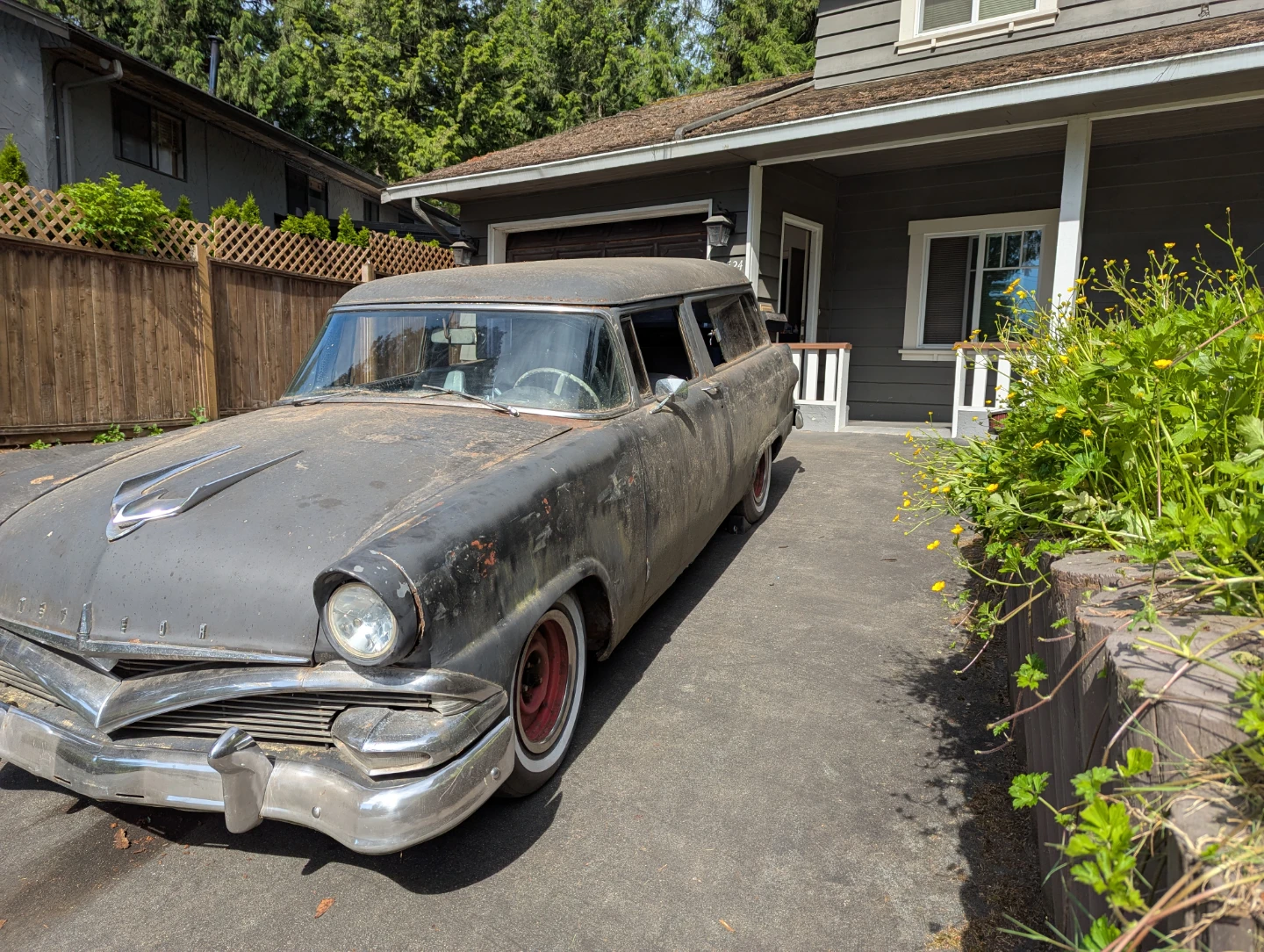 1956 two-door meteor station wagon - photo 3