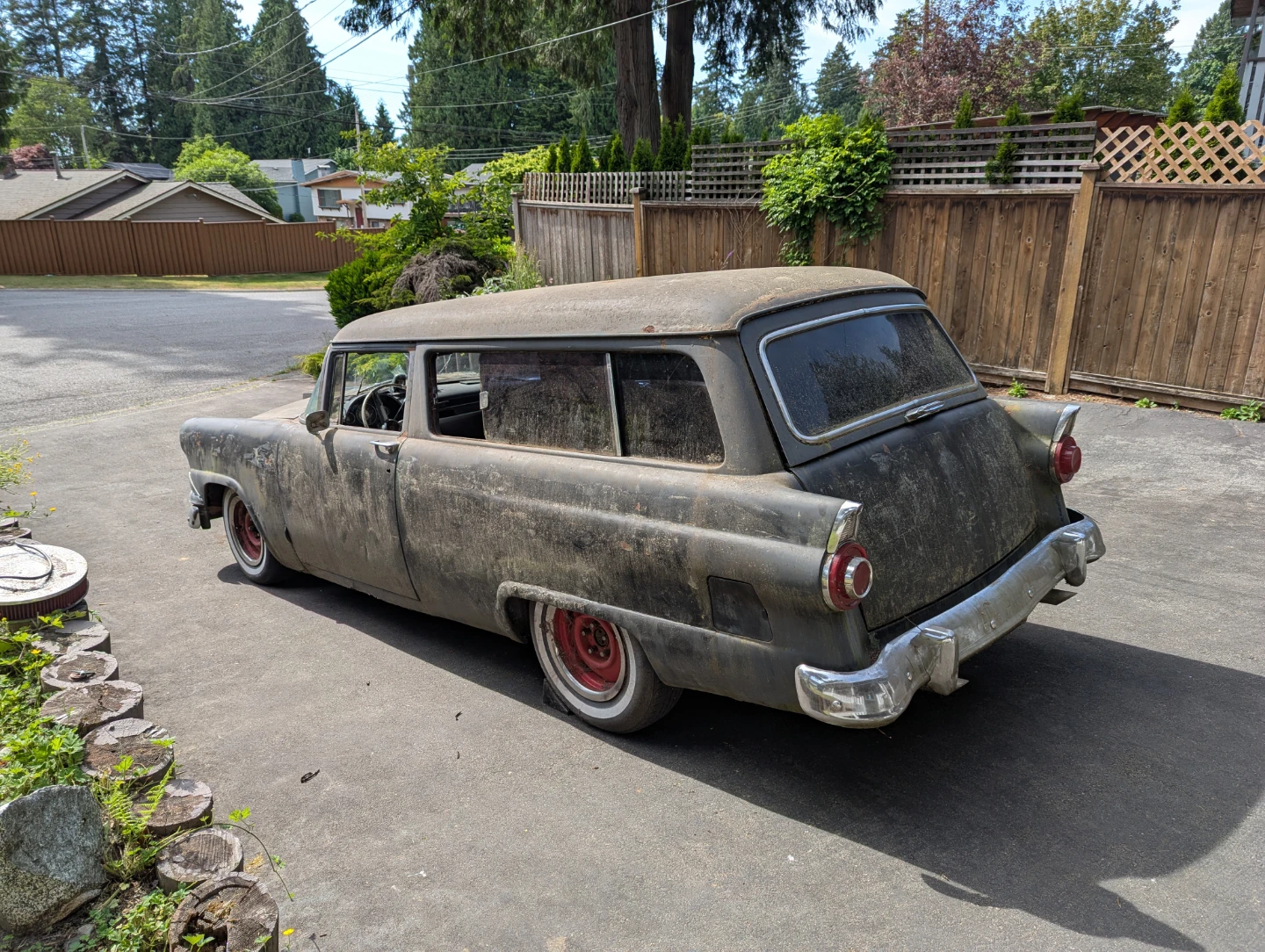 1956 two-door meteor station wagon - photo 4